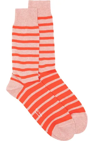 Paul Smith Calcetines de media pierna con detalle de rayas