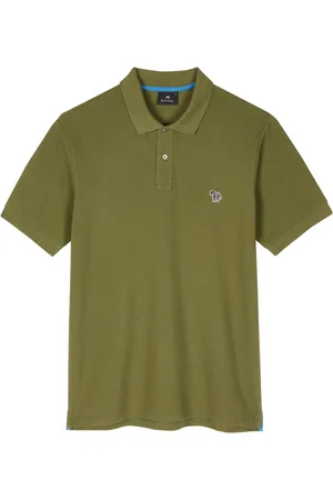 Paul Smith Playera tipo polo con parche del logo