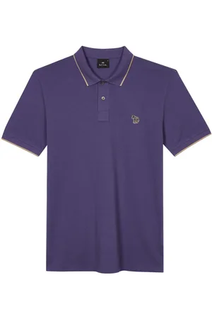 Paul Smith Playera tipo polo con parche del logo