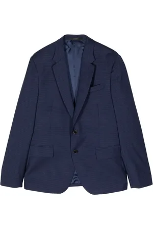 Paul Smith Blazer con estampado de cuadros gingham