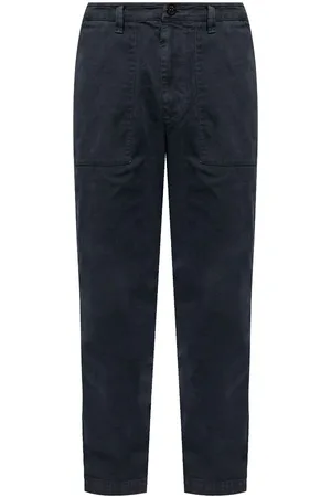 Stone Island Pantalones tapered con motivo Compass