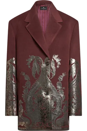 Etro Chamarra con estampado de cachemira