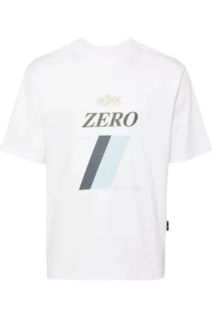 Ground Zero Playera con logo estampado