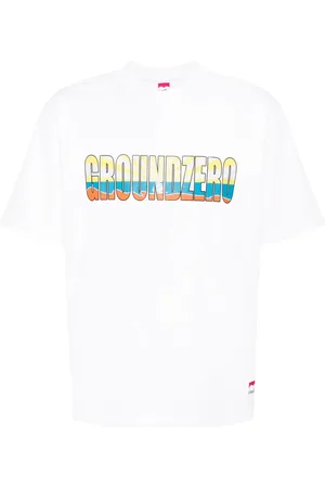 Ground Zero Playera con logo estampado