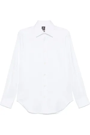 Boggi Milano Camisa con motivo de espiga