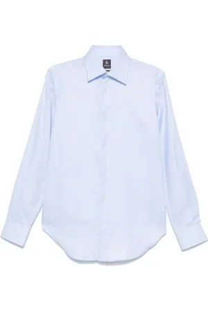 Boggi Milano Camisa con motivo de espiga