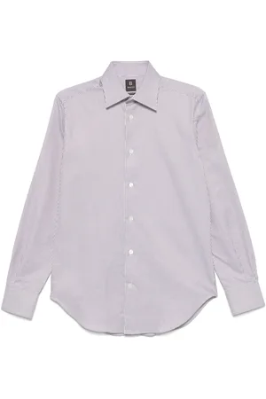 Boggi Milano Camisa con rayas estampadas