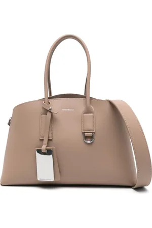 Emporio Armani Tote con sello del logo