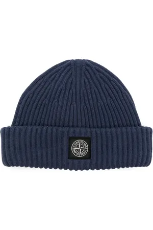 Stone Island Gorro con parche Compass