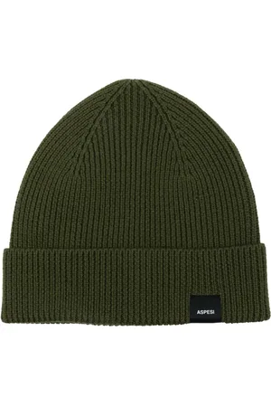 Aspesi Gorro con etiqueta del logo