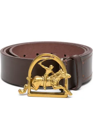 Ralph Lauren Cinturón con logo bordado