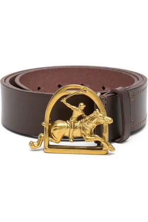 Ralph Lauren Cinturón con logo bordado
