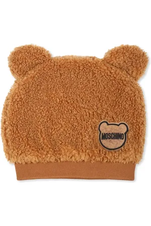 Moschino Sombrero con parche del logo