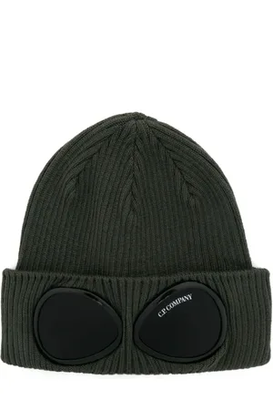 C.P. Company Gorro con detalle Goggles