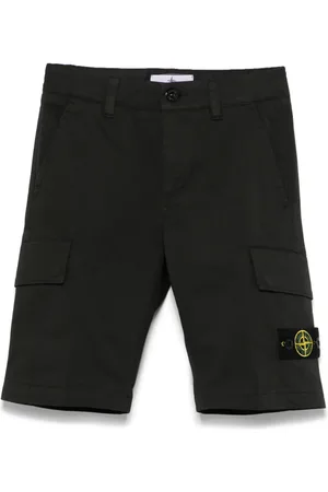 Stone Island Shorts cargo con distintivo Compass