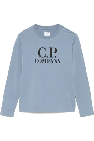 C.P. Company Playera con logo estampado