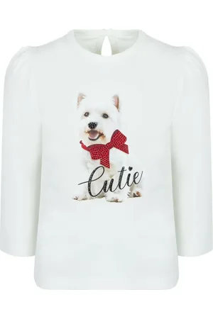 Lapin House Playera con estampado gráfico