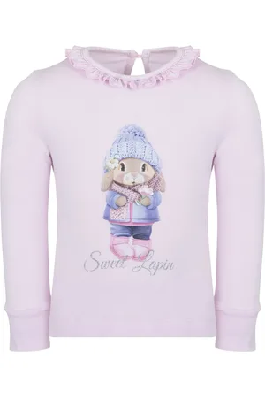 Lapin House Playera con estampado gráfico