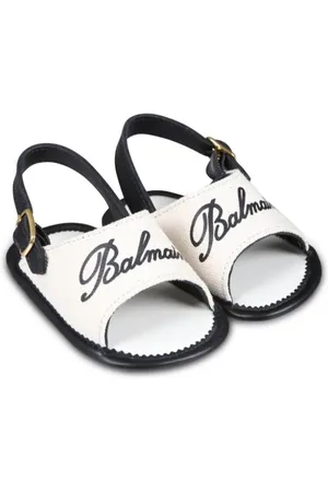 Balmain Sandalias con logo estampado