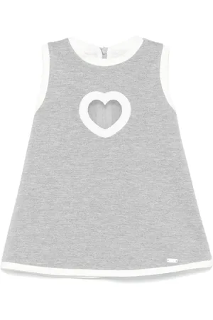 Le Bebé Enfant Vestido con motivo de corazón