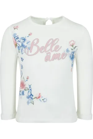 Lapin House Playera manga larga con estampado gráfico