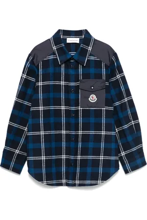 Moncler Camisa con parche del logo
