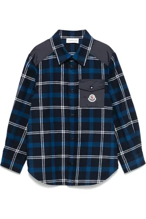 Moncler Camisa con parche del logo