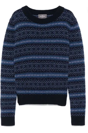 ERIC BOMPARD Suéter de tejido fair isle