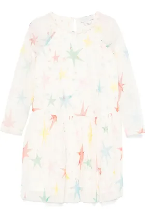 Stella McCartney Vestido con estrellas estampadas