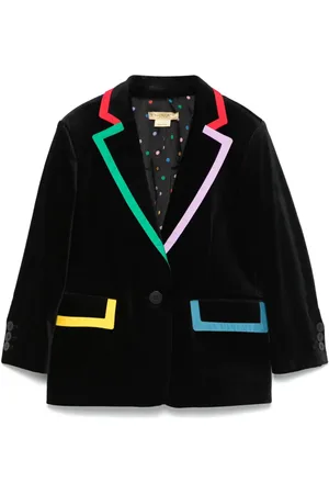 Stella McCartney Blazer con ribete en contraste