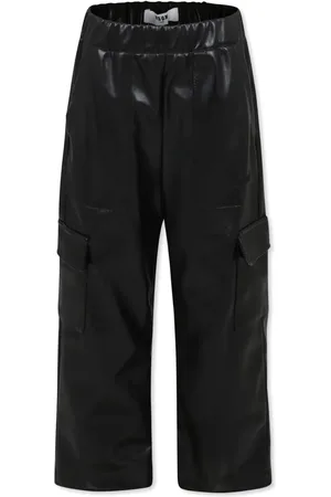 Msgm Pantalones texturizados
