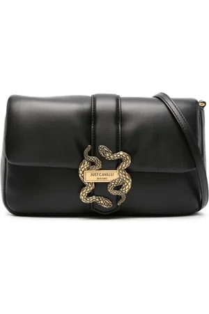 Roberto Cavalli Tote con placa Iconic Snakes