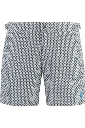 Alexander McQueen Shorts de playa con motivo Skull
