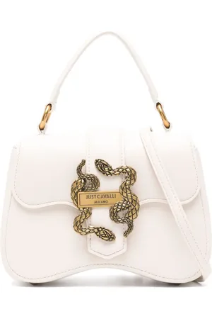 Roberto Cavalli Tote con placa Iconic Snakes