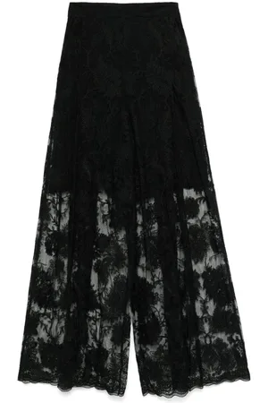 ERMANNO SCERVINO Pantalones palazzo de encaje