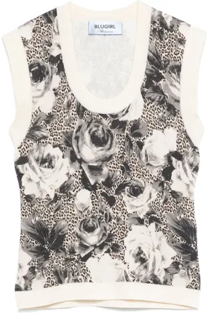 Blugirl Top Misted Garden