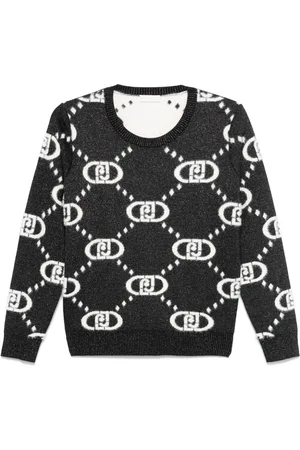 Liu Jo Suéter con monograma en jacquard