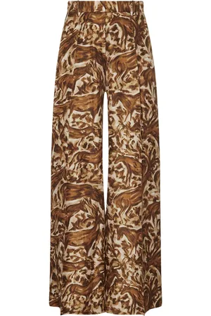 ROSETTA GETTY Pantalones rectos con pinzas