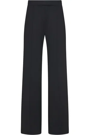 ROSETTA GETTY Pantalones con detalles de pliegues pintuck