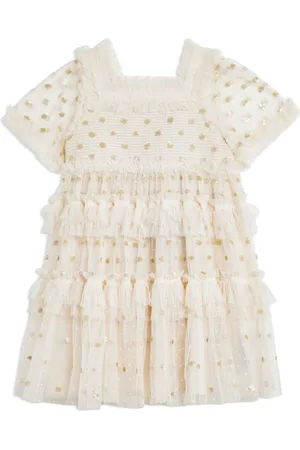 Needle & Thread Vestido bordado con lentejuelas