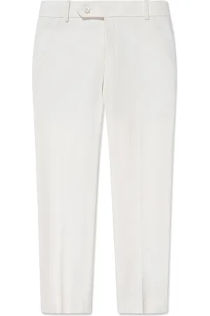 Maison Ava Pantalones con logo bordado