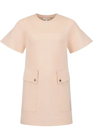 Chloé Vestido corto manga corta
