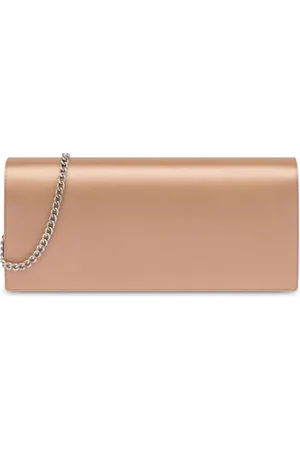 Alberta Ferretti Bolsa de mano satinada con correa de cadena