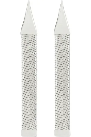 Courrèges Aretes con cadena de serpiente