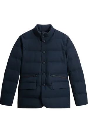 Woolrich Chamarra capitonada con costuras