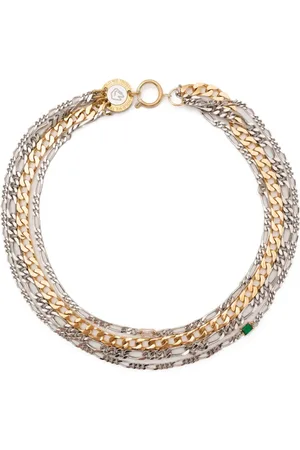 In Gold We Trust Collar Logo Clasp