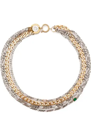 In Gold We Trust Collar Logo Clasp