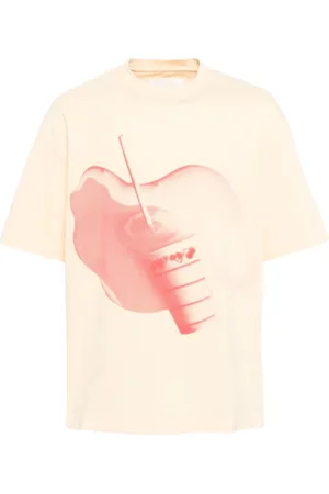 Jil Sander Playera con estampado gráfico