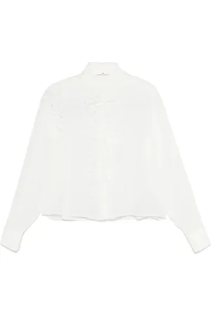 ERMANNO SCERVINO Camisa con paneles de encaje