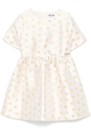 Moschino Vestido con motivo de corazón